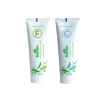 BioMin F and BioMin C Toothpaste